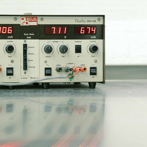 A machine with radio buttons.